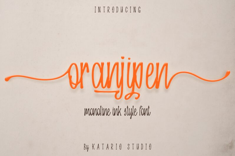 Oranjipen Czcionka