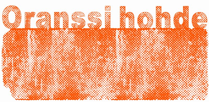 Oranssi hohde Czcionka