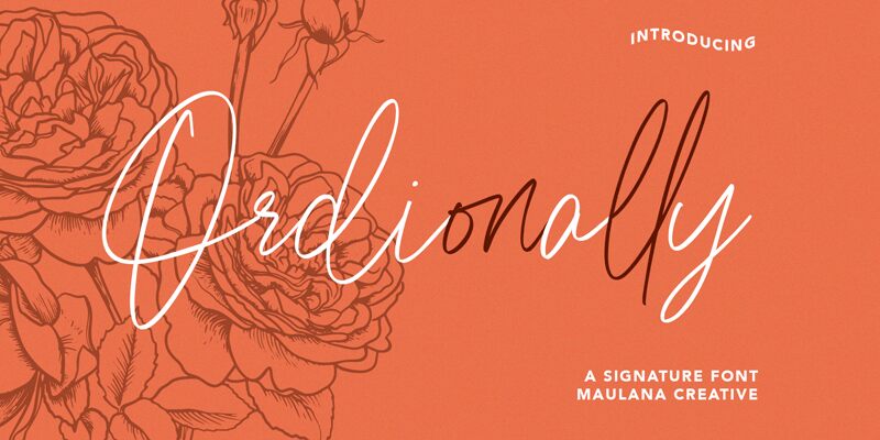 Ordionally Carattere