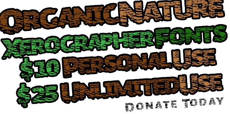 OrganicNature Czcionka
