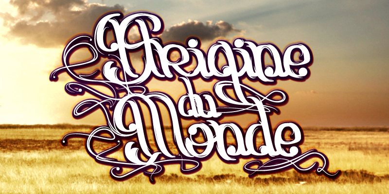 Origine du Monde Schriftart