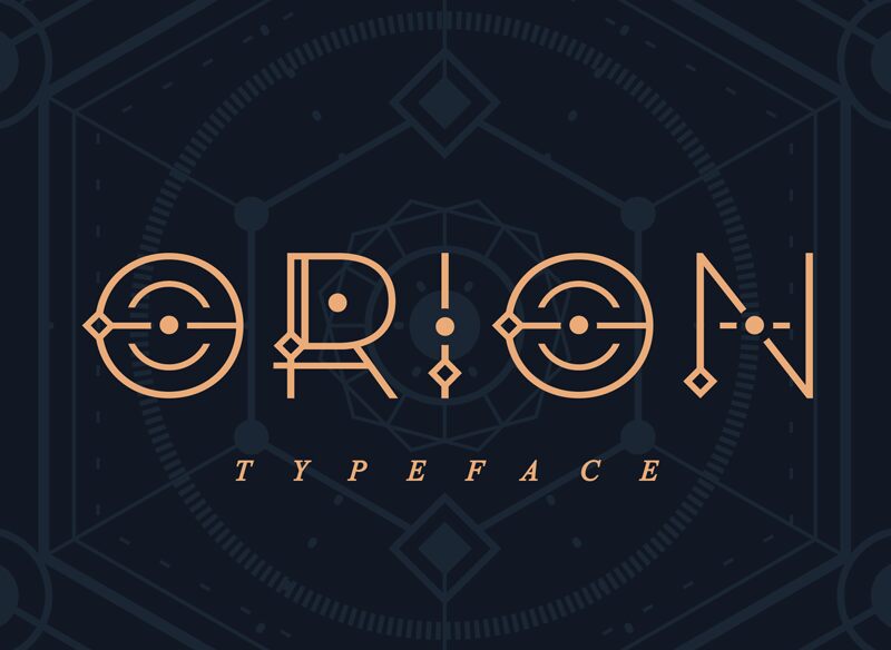 Orion Schriftart