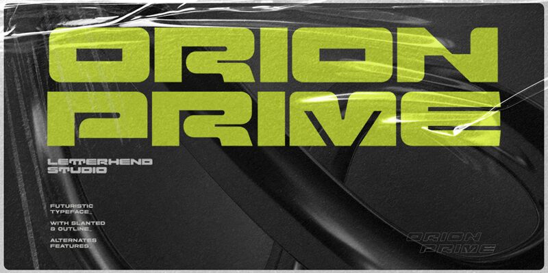 Orion Prime Carattere