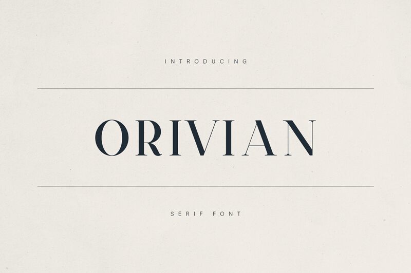Orivian Font