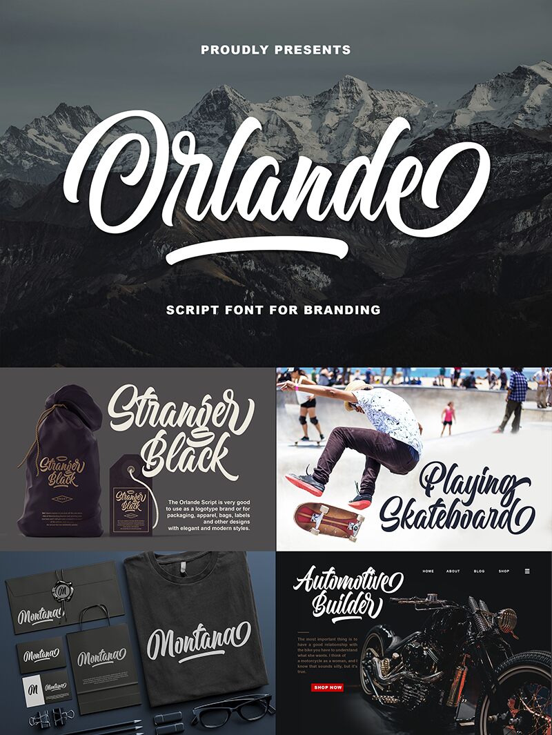 Orlande フォント