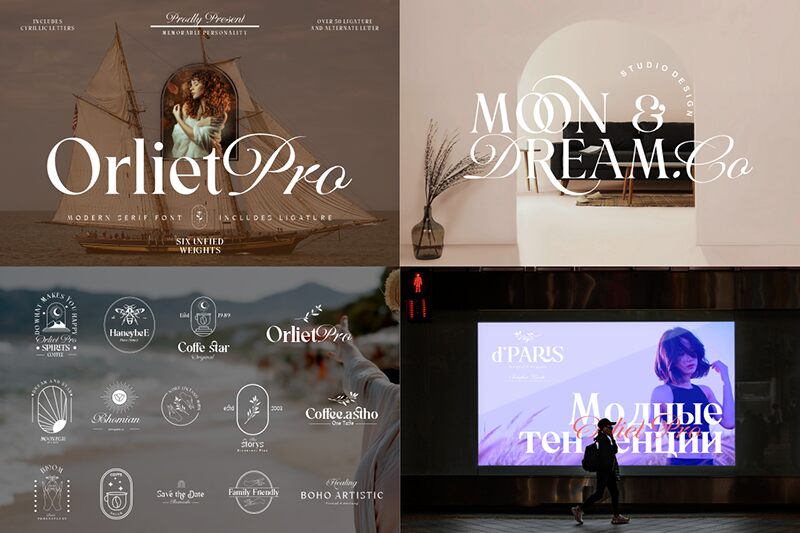 Orliet Pro Script Schriftart