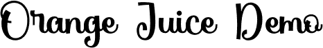 Orange Juice Demo