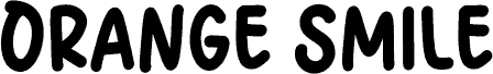 Orange Smile Regular carattere