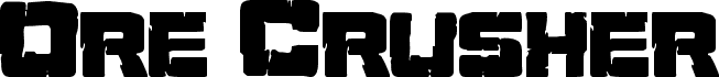 Ore Crusher Condensed