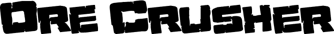 Ore Crusher Regular Rotate