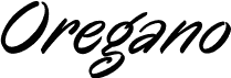 Oregano Italic
