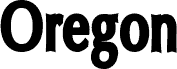 Oregon LDO Condensed Black