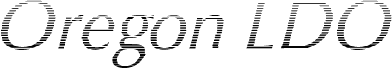 Oregon LDO Vanishing Oblique