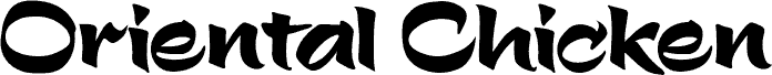 Orienta lChicken font