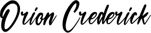 Orion Crederick