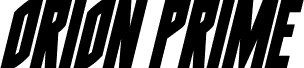 Orion Prime Expanded Italic