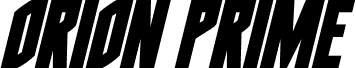 Orion Prime Wide Italic