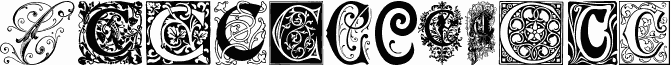 Ornamental Initials C