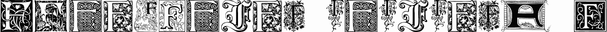Ornamental Initials F