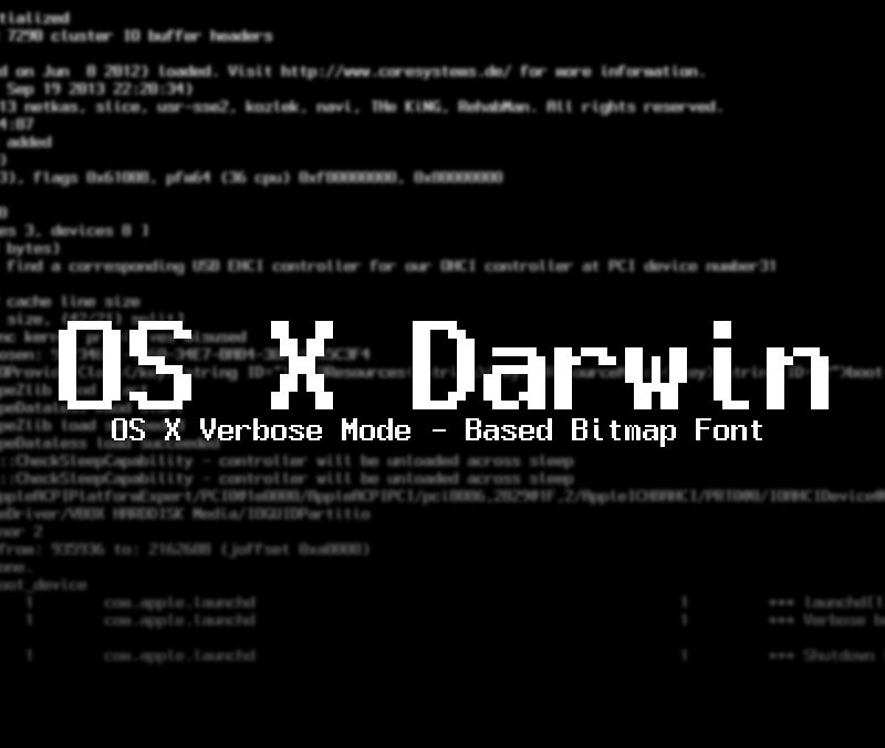 OSXDarwin Czcionka