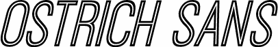 OstrichSansInline-Italic