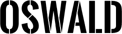 OswaldStencil-Bold