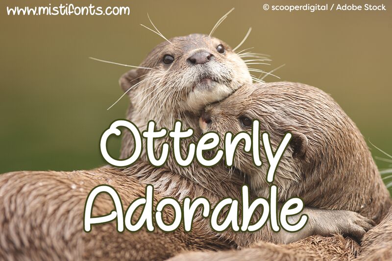 Otterly Adorable Schriftart