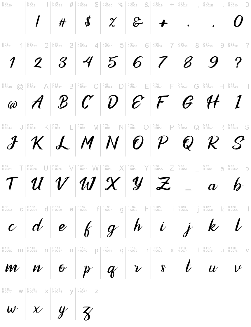 free ottoman calligraphy fonts with glyphs