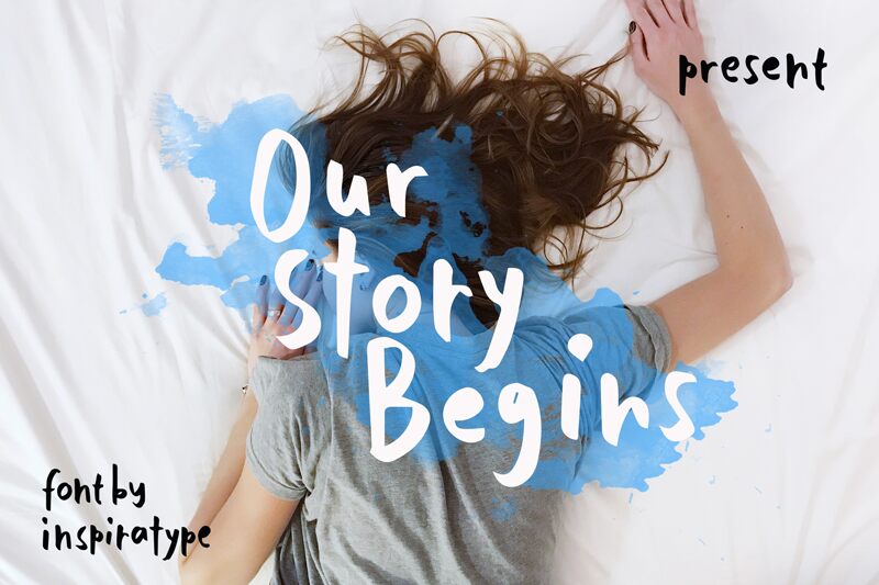 Our Story Begins الخط