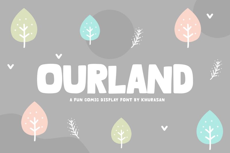 Ourland Schriftart
