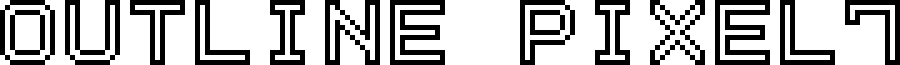 Outline Pixel-7