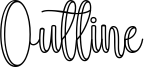 Preview of the Outline font