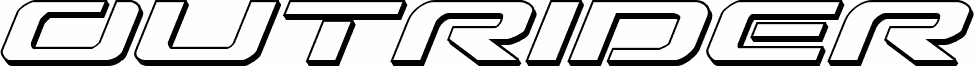 Outrider 3D Italic