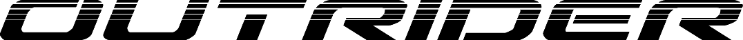 Outrider Halftone Italic Italic