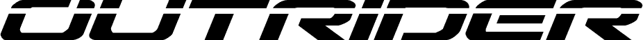 Outrider Laser Italic
