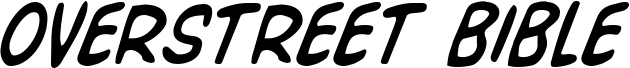 Podgląd czcionki Overstreet Bible Condensed Italic