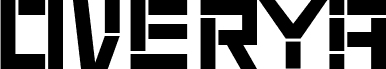 Preview of the Overya font