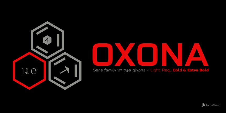 Oxona Шрифт