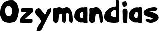 Ozymandias Bold