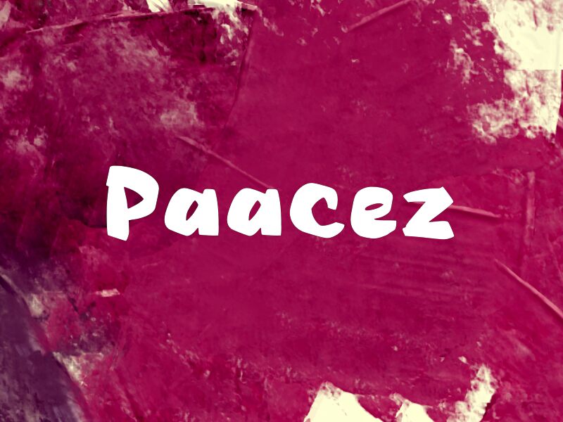 Paacez 字体