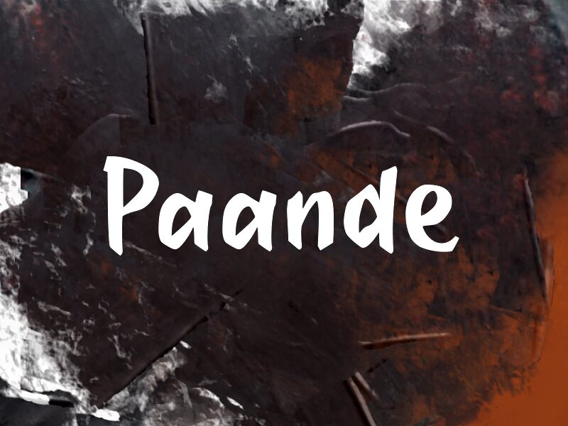 Paande Шрифт