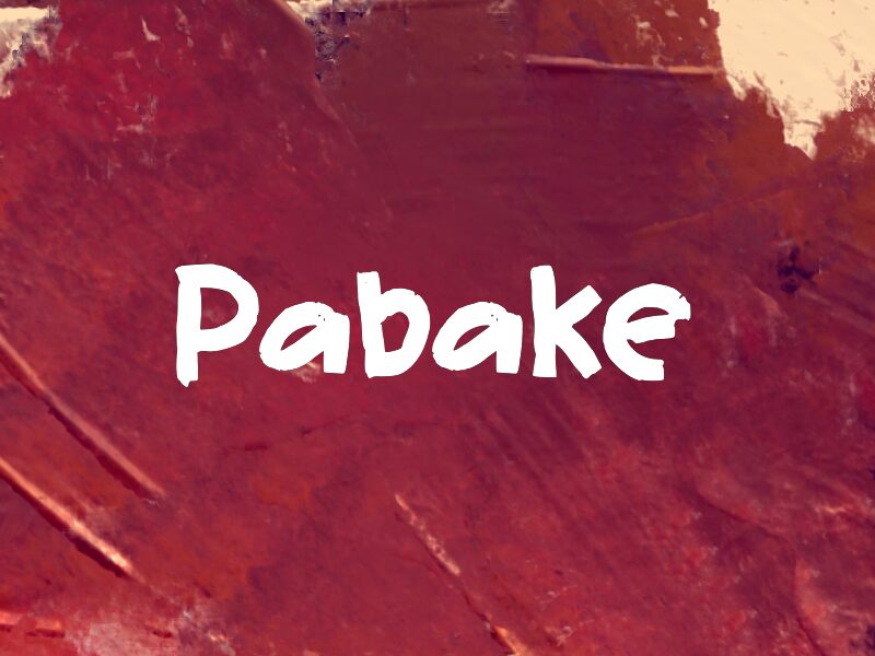 Pabake Font