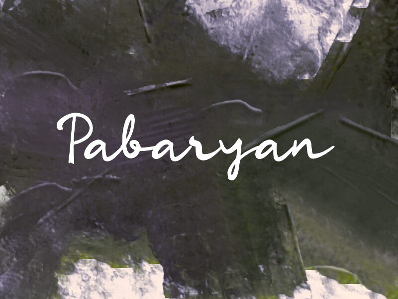 Pabaryan 字体