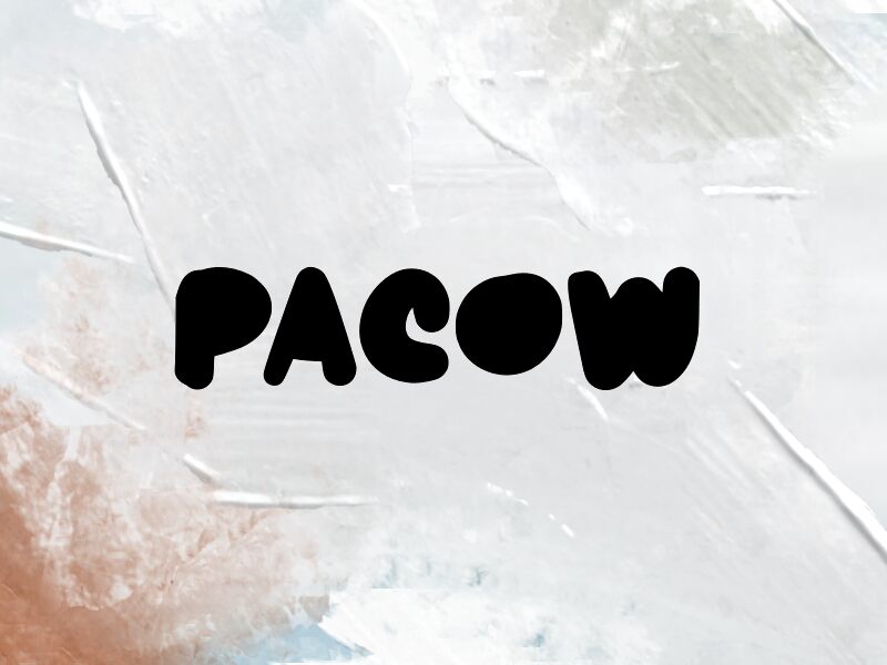 Pacow 字体