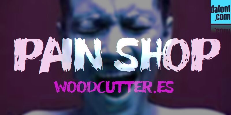 Pain Shop Schriftart