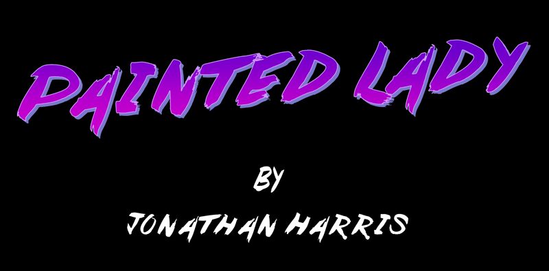 Painted Lady Schriftart