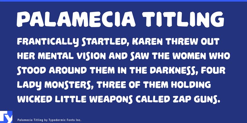 Palamecia Schriftart