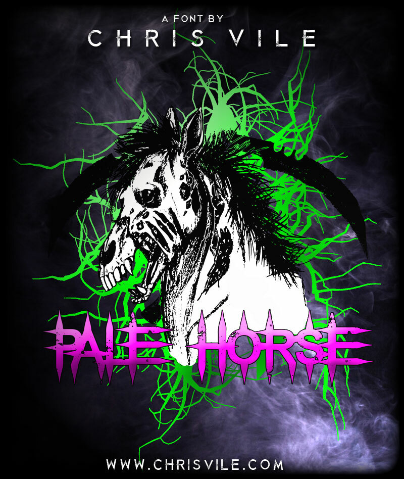 Pale Horse Schriftart
