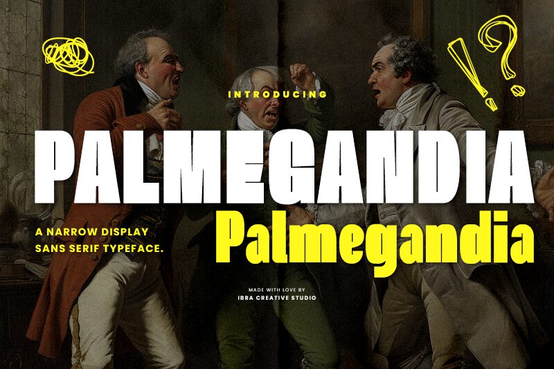 Palmegandia Schriftart