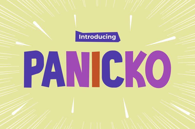 PANICKO フォント